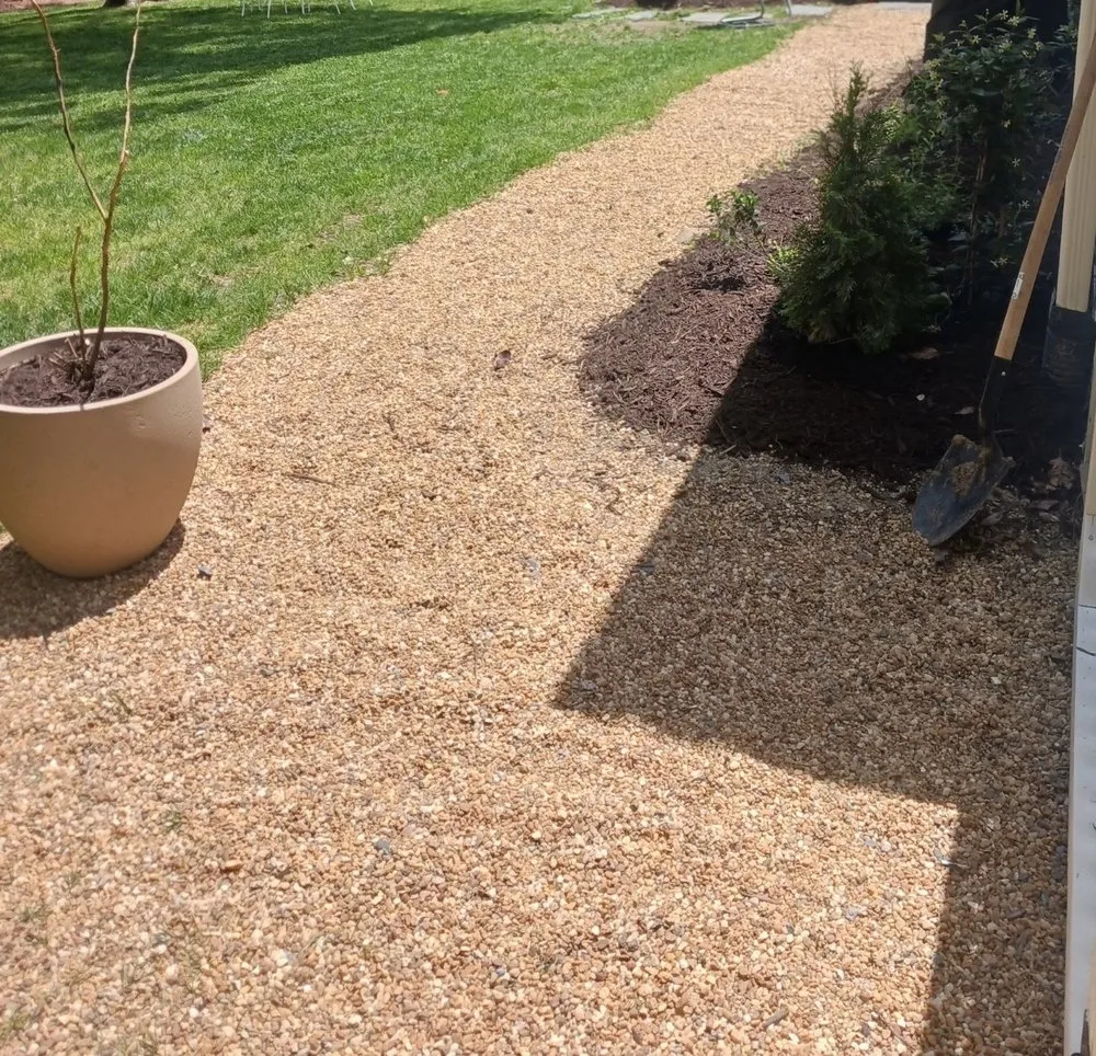 Professional yard cleanup service for residential properties in Durham, NC by Solverde Landscape