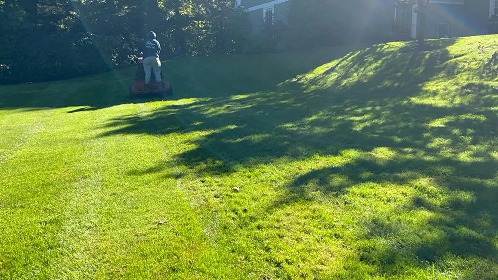 Custom landscape installation for beautiful yards in Marlborough, MA by Somar Landscape