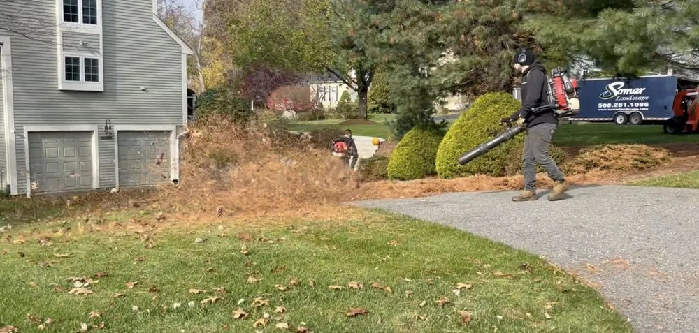 Professional lawn care service for homes in Marlborough, MA by Somar Landscape