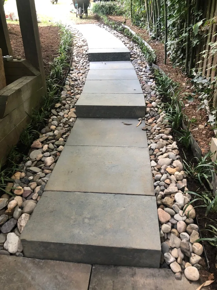 Top-rated landscaping services with custom design in Chevy Chase, MD by Somerset Stoneworks