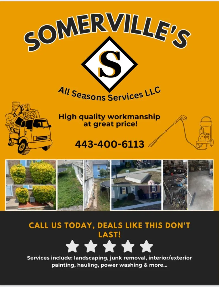 Affordable yard maintenance for year-round maintenance across Odenton, MD - Somerville’s All Season services