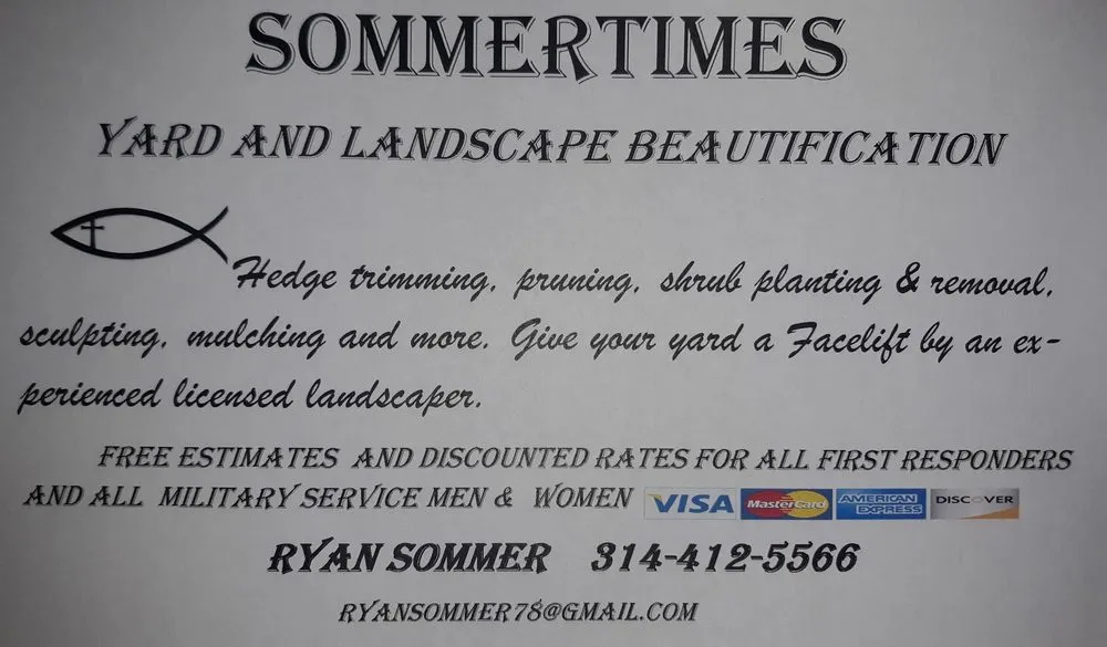Expert landscape installation experts serving Wentzville, MO - Sommertimes