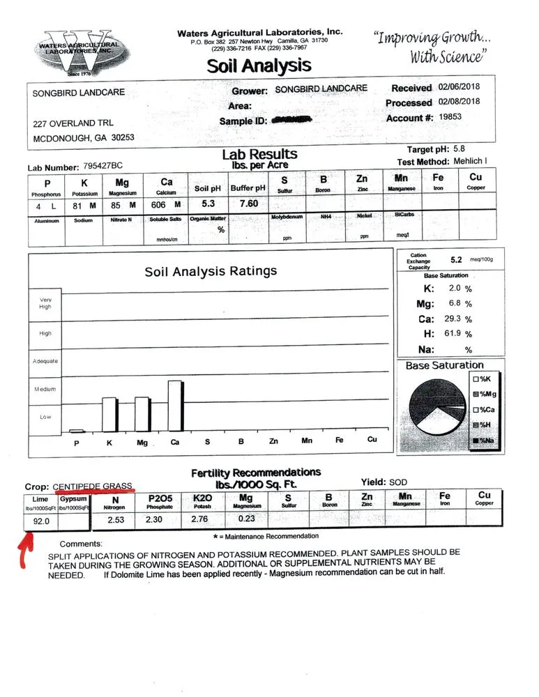 Professional landscape design with custom design in Stockbridge, GA by Songbird Landcare