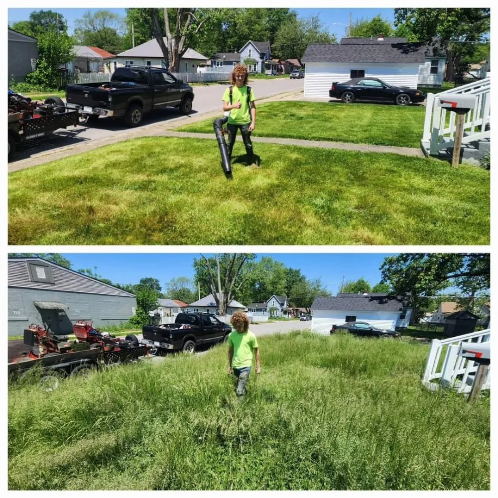 Local lawn care service in Lebanon, IN by Sonic’s Parking Lot & Lawn Care