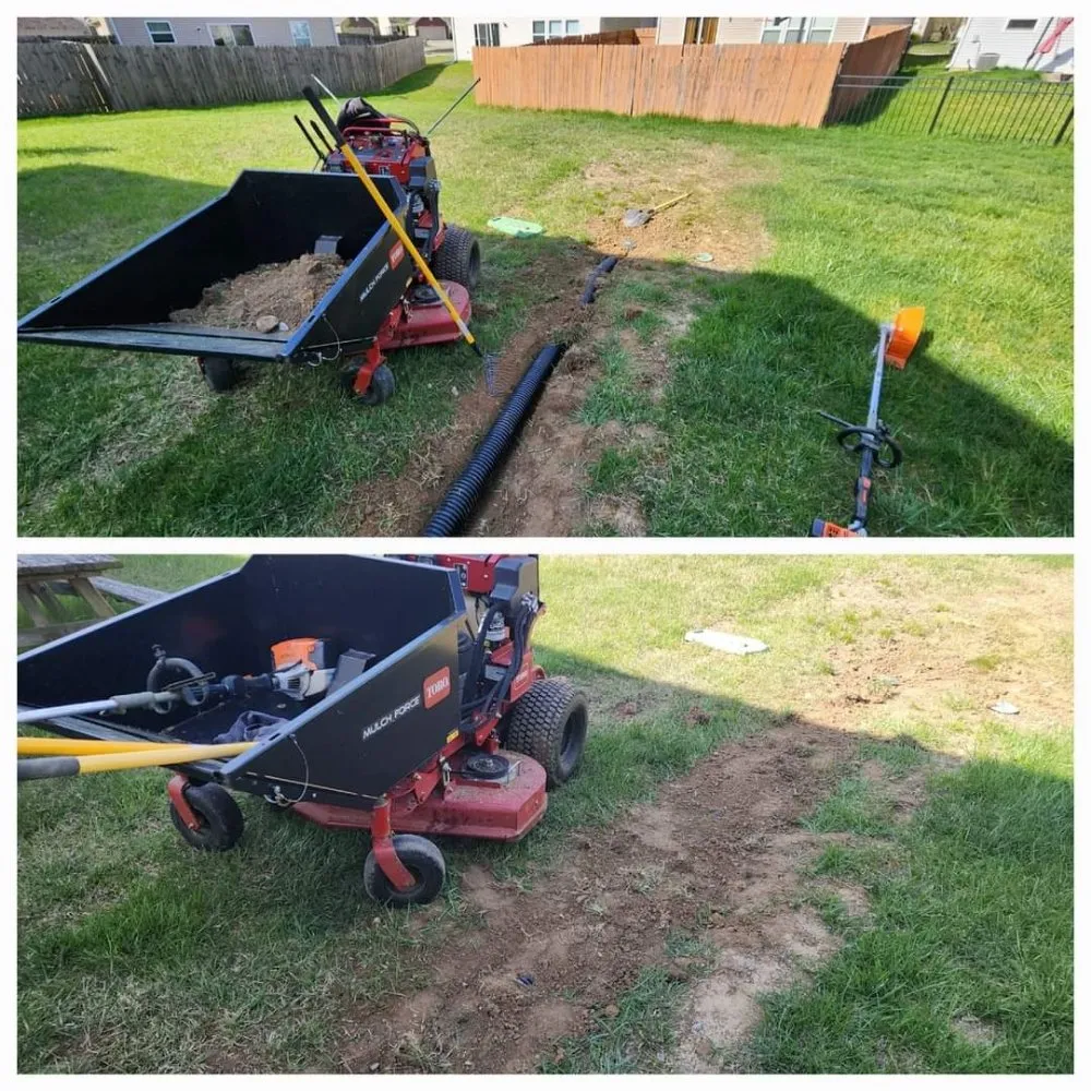 Professional yard maintenance for year-round maintenance in Lebanon, IN by Sonic’s Parking Lot & Lawn Care
