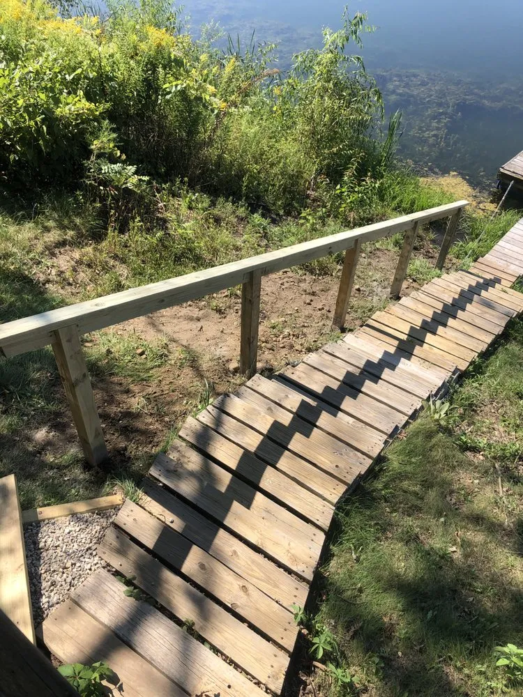 Custom garden landscaping near you in Evansville, WI by Sonland