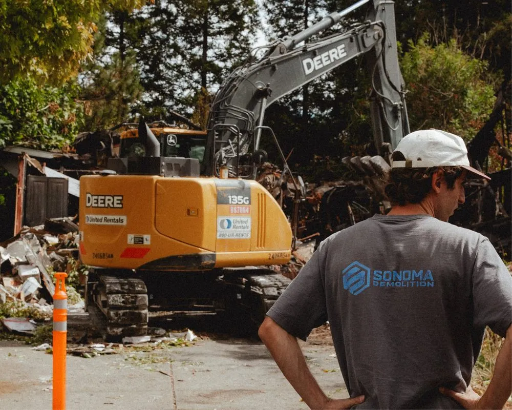 Custom residential landscaping experts serving Petaluma, CA - Sonoma Demolition