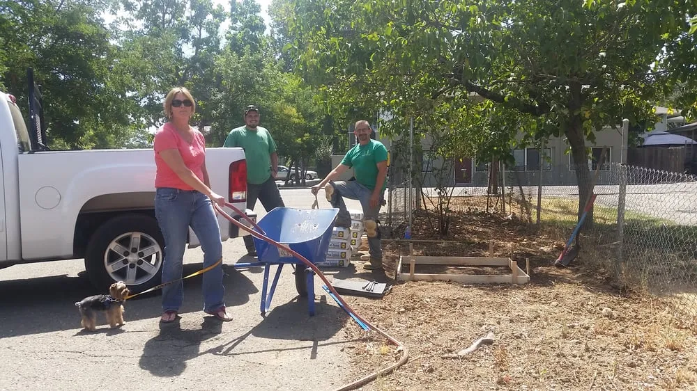 Local garden landscaping in Ukiah, CA by Sonoma Sweepers