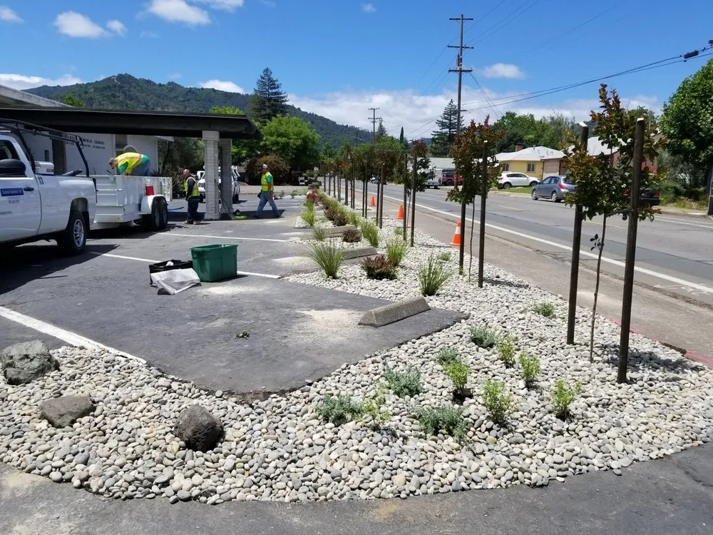 Custom landscape design in Ukiah, CA - Sonoma Sweepers
