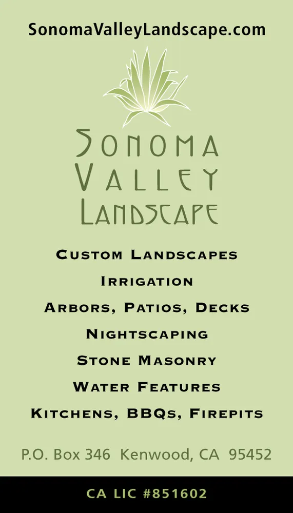 Professional lawn mowing service for beautiful yards in Kenwood, CA by Sonoma Valley Landscape