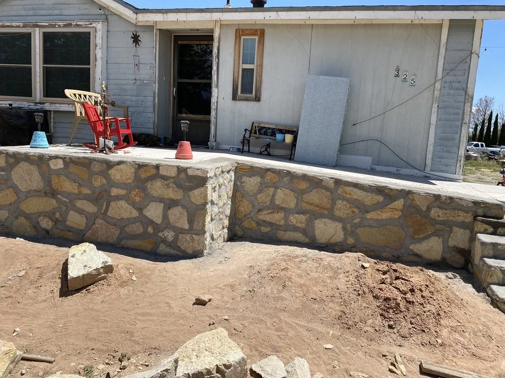 Professional lawn mowing service for residential properties in Chaparral, NM by Sonora Construction