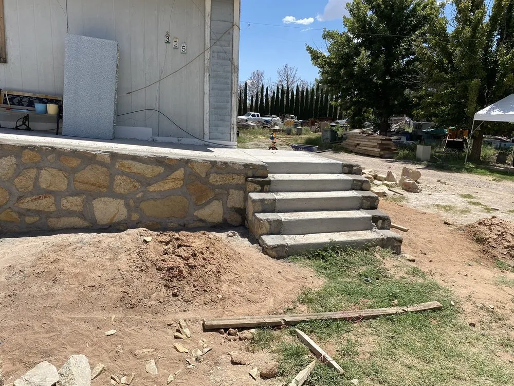 Top-rated landscape installation in Chaparral, NM by Sonora Construction