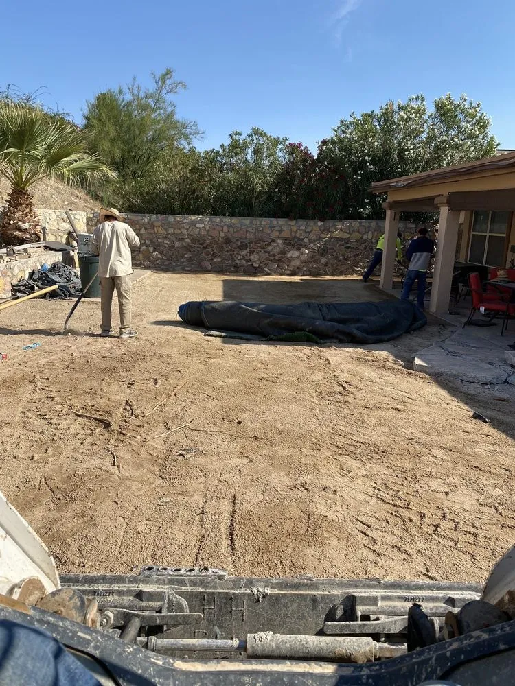 Affordable outdoor landscaping near you in Chaparral, NM by Sonora Construction
