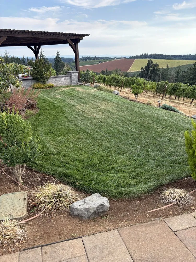 Top-rated lawn mowing service in Salem, OR by Sonora Landscape & Maintenance