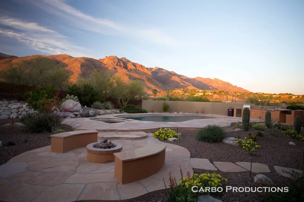 Professional outdoor landscaping in Tucson, AZ by Sonoran Gardens