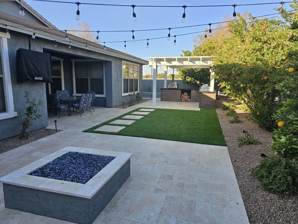Top-rated garden landscaping for beautiful yards in Mesa, AZ by Sonoran Landscape Design
