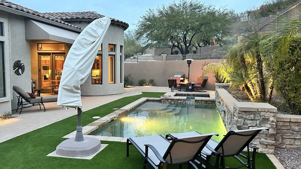 Custom yard cleanup service in Mesa, AZ by Sonoran Landscape Design