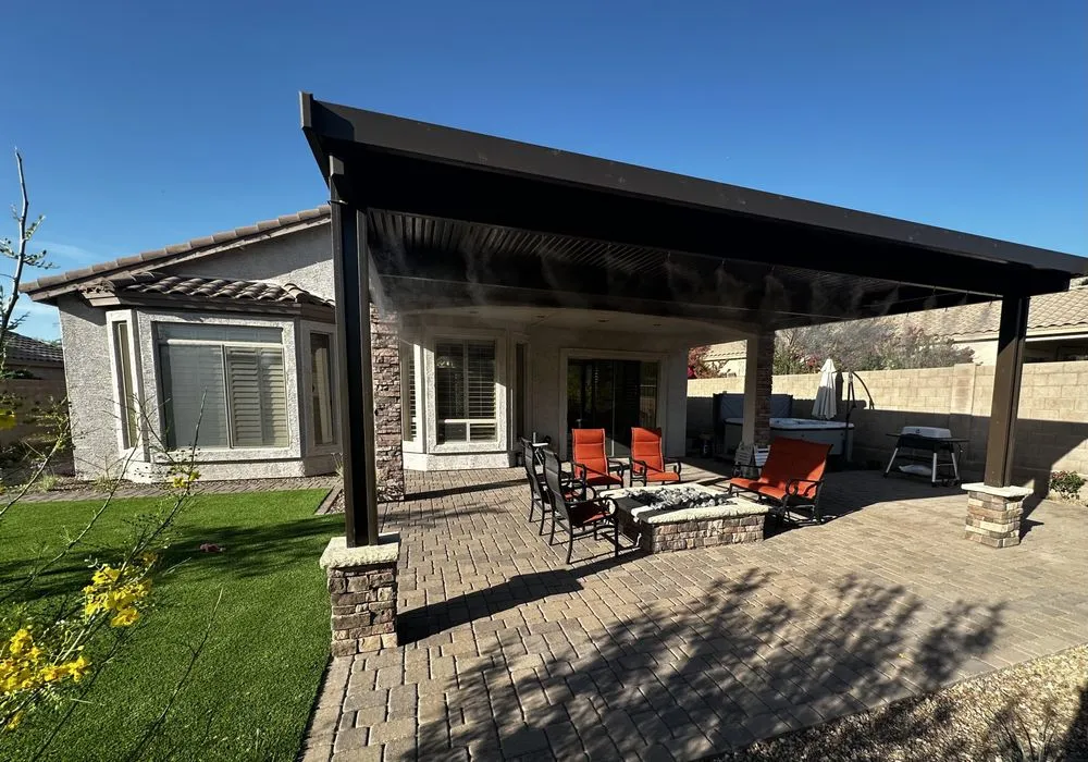 Custom landscape installation in Mesa, AZ by Sonoran Landscape Design