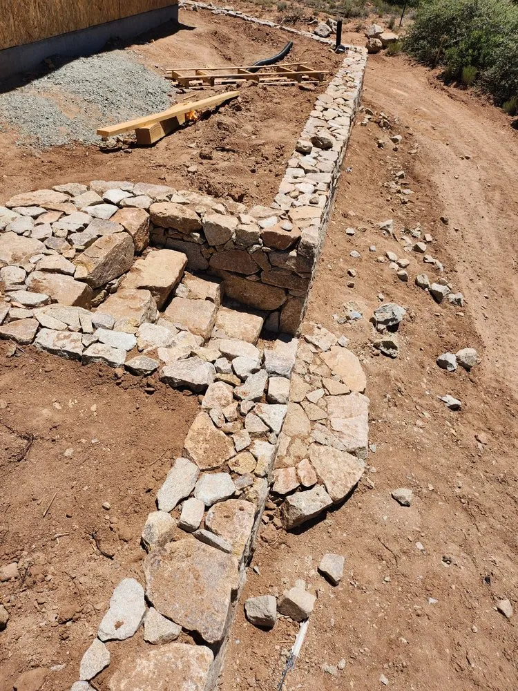 Custom landscape installation in Prescott Valley, AZ - Sonoran Landscaping and Pavers