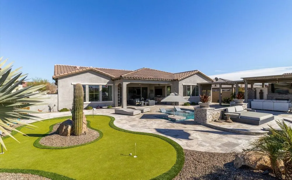 Custom landscape design for homes across Tucson, AZ - Sonoran Turfscapes