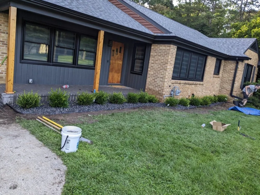 Professional residential landscaping in Ithaca, MI by Son's & Brother Land Maintenance