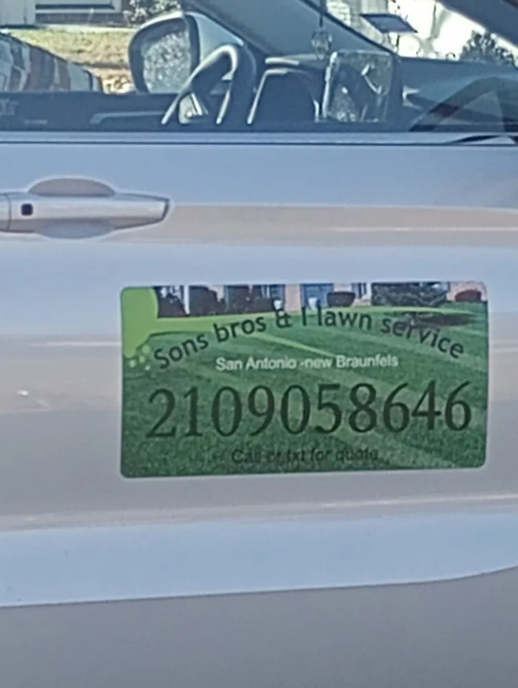 Expert landscaping services in San Antonio, TX by Sons bros & I Lawn Service