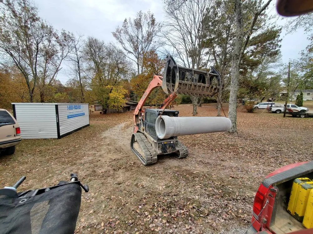 Expert yard cleanup service in Benton, TN by Sons Land Services