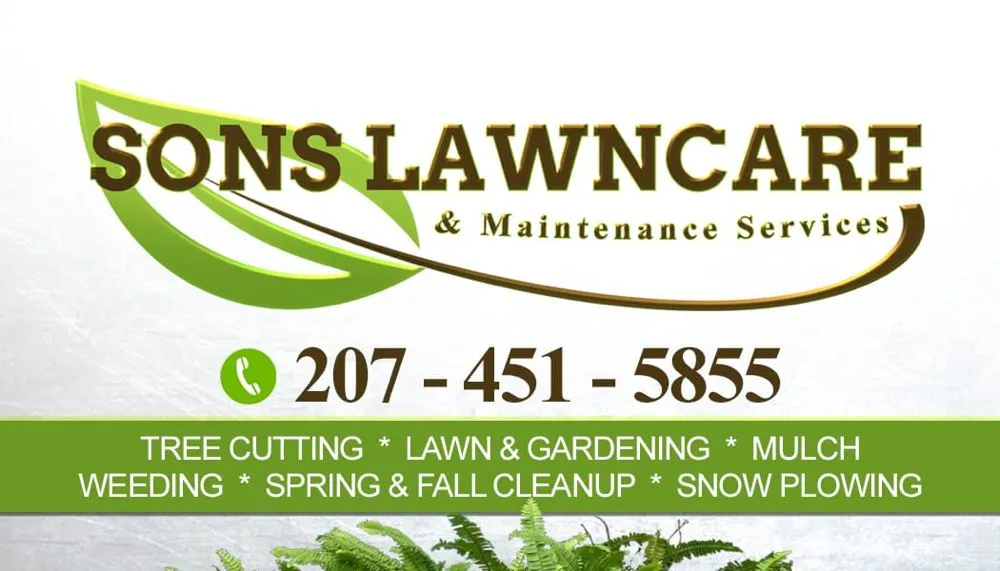 Top-rated outdoor landscaping with custom design in York, ME by Sons Lawn Care