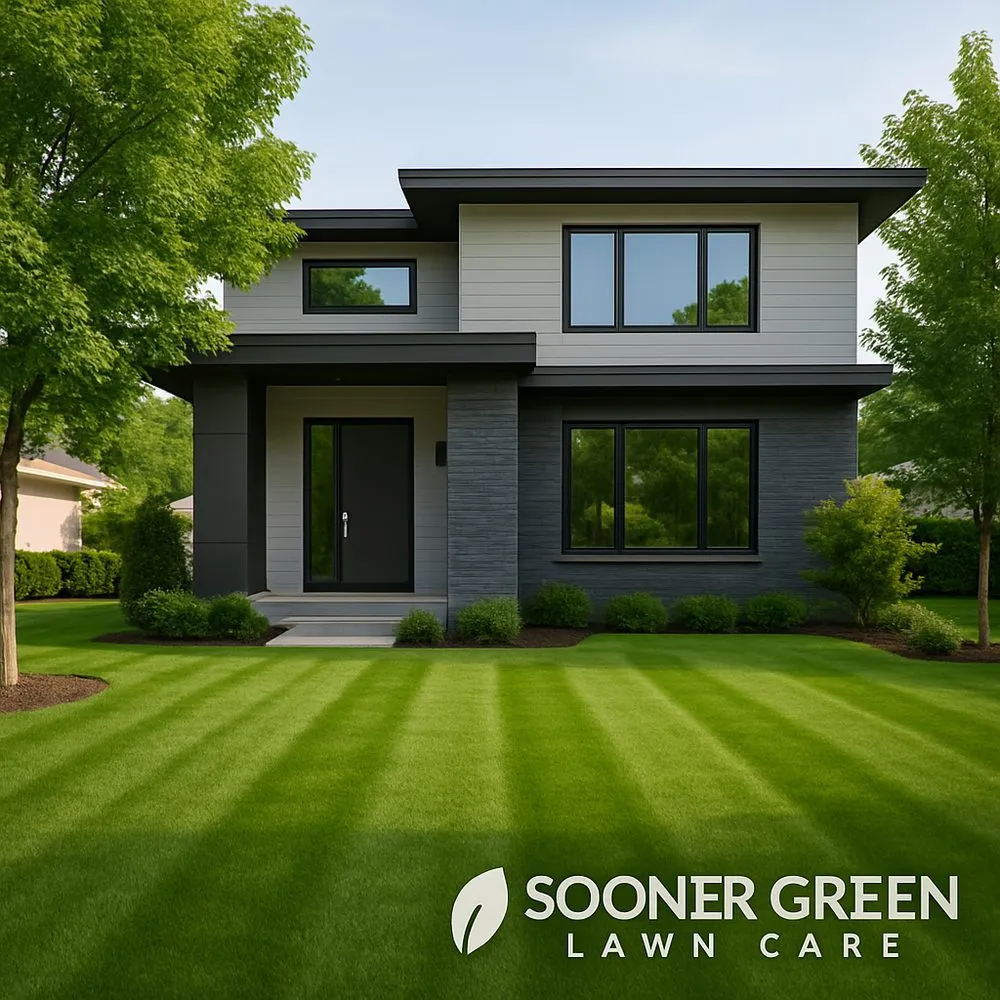 Top-rated landscape design for residential properties in Moore, OK by Sooner Green Lawn Care