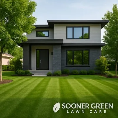 Sooner Green Lawn Care Logo