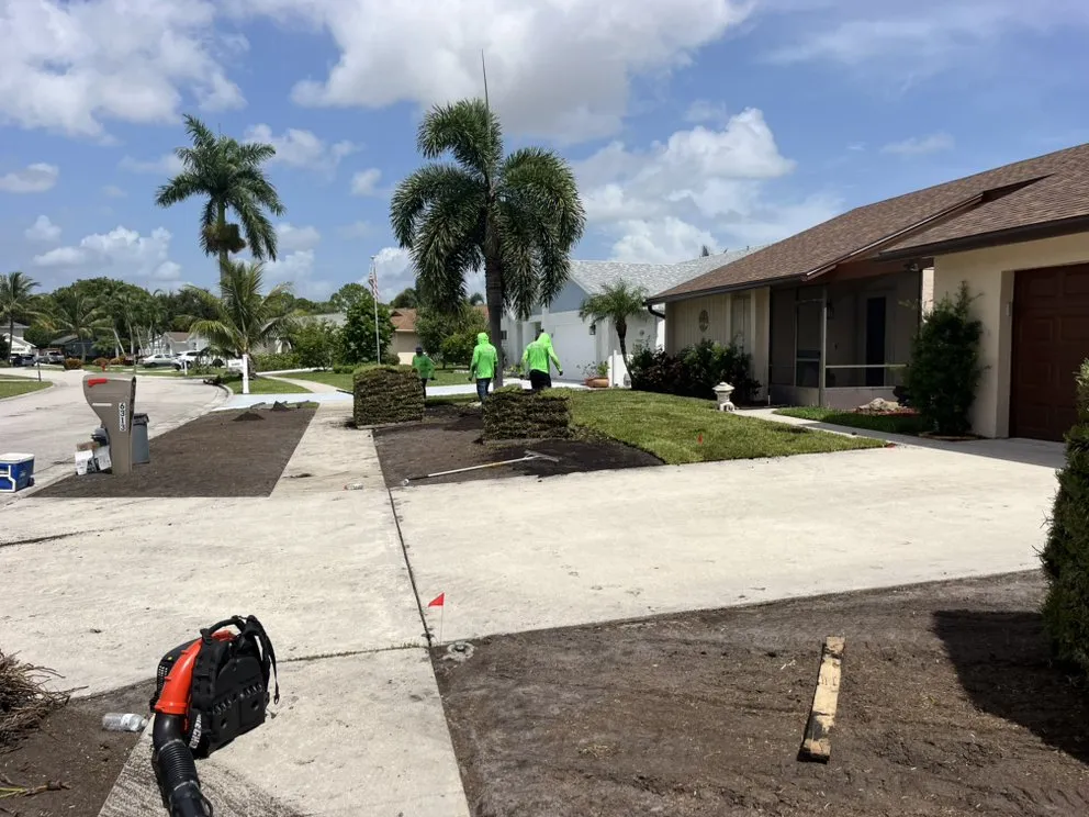 Trusted landscape installation near you in Greenacres, FL by SoonGreen Landscaping Services