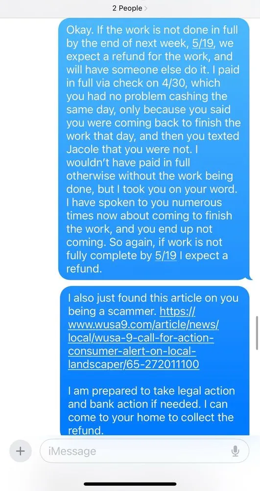 Professional yard maintenance in Gainesville, VA - Sophia Landscaping and Tree Services