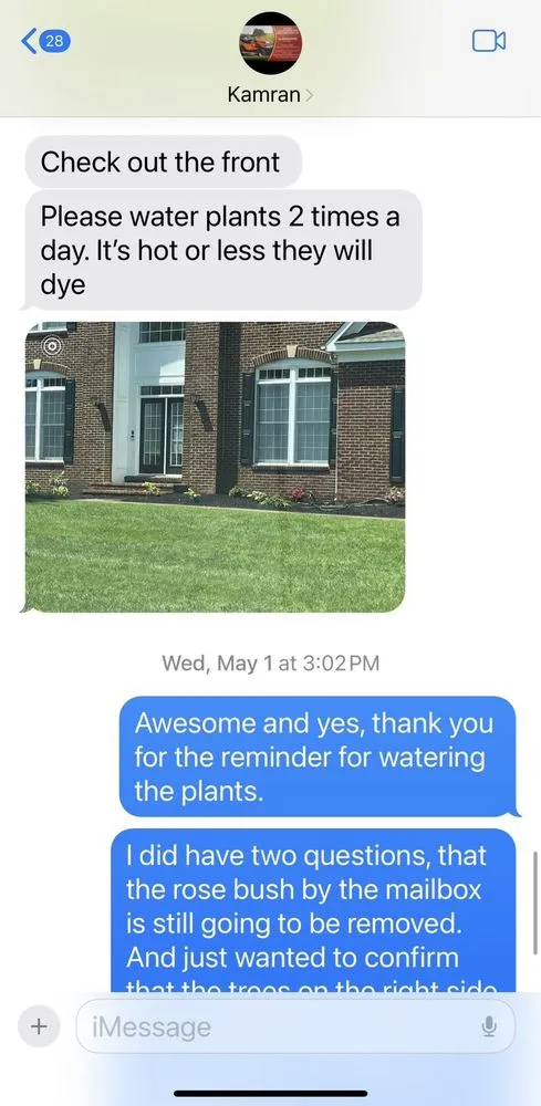 Local yard maintenance with custom design in Gainesville, VA by Sophia Landscaping and Tree Services