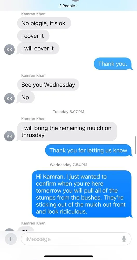 Professional yard cleanup service in Gainesville, VA by Sophia Landscaping and Tree Services