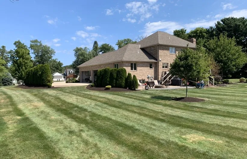 Top-rated lawn mowing service in Highland Heights, OH by Soriano Landscaping