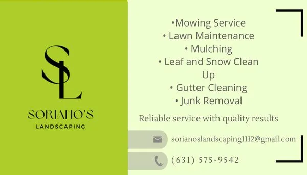 Soriano’s Landscaping