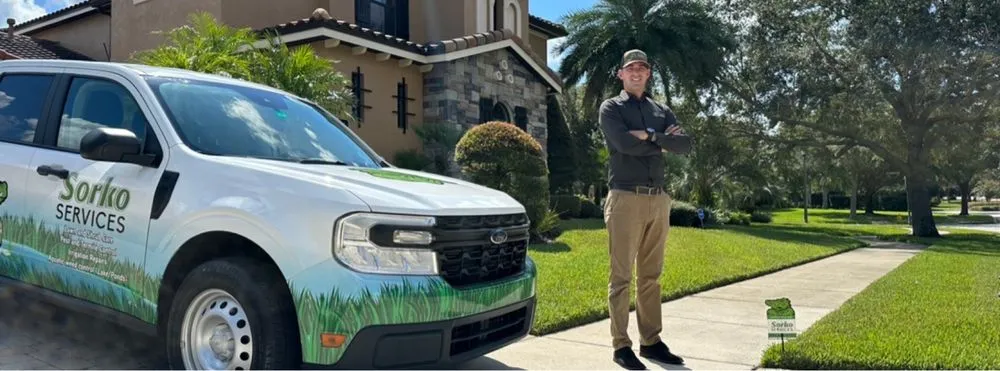 Expert residential landscaping in Sanford, FL by Sorko Lawn and Pest Control