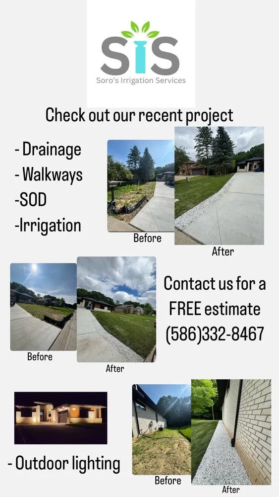 Affordable yard cleanup service experts serving Bloomfield Township, MI - Soros irrigation services