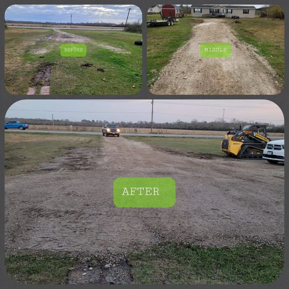 Expert yard cleanup service in Crosby, TX by SOS Lawn Care & More