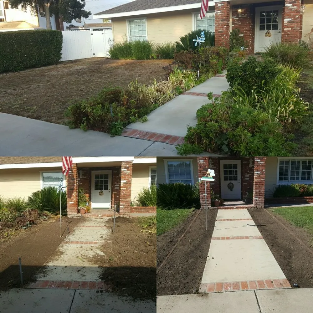 Local outdoor landscaping for residential properties in Santa Ana, CA by Sosa & Sons Landscaping