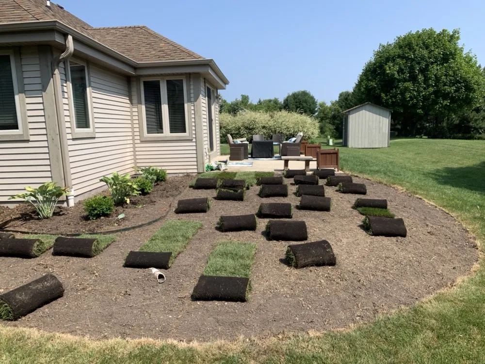 Affordable outdoor landscaping in Oak Creek, WI by Sosa Seasonal Services