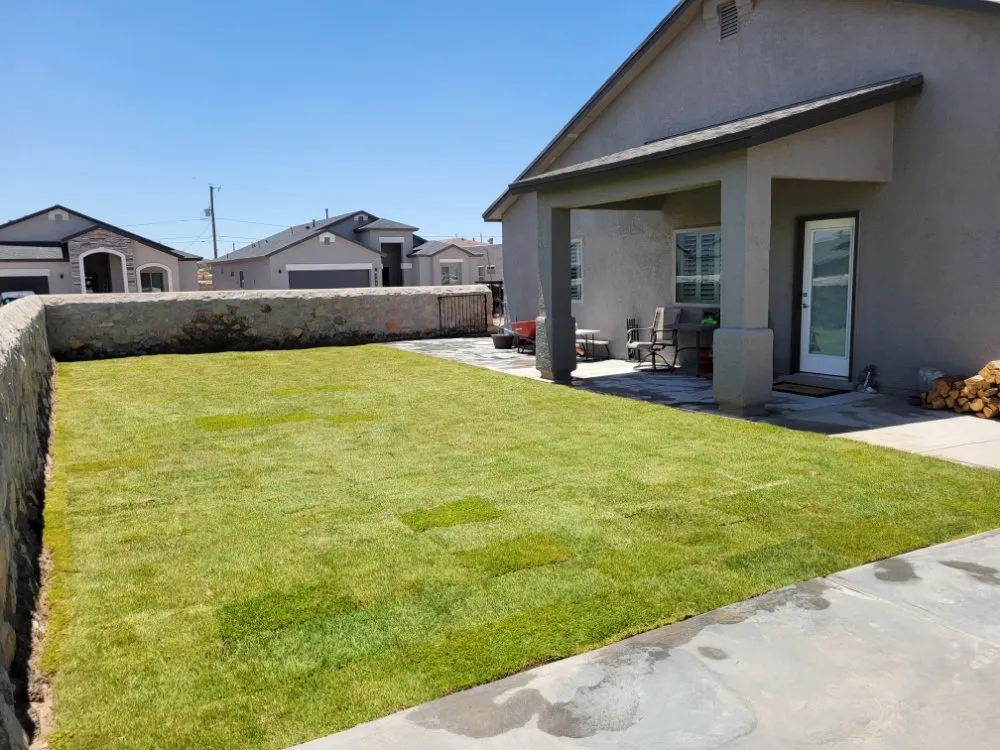 Reliable residential landscaping experts serving El Paso, TX - Sosazzz Lawn Service