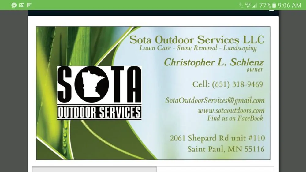 Affordable lawn care service for residential properties in Saint Paul, MN by Sota Outdoor Services