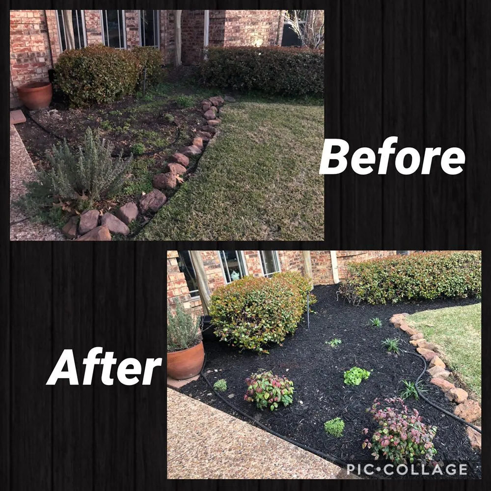 Affordable yard cleanup service in Aubrey, TX - Soto Bros Landscaping