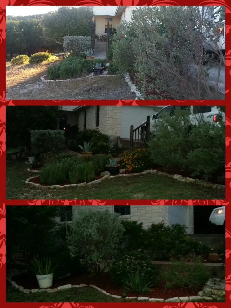 Trusted landscaping services for year-round maintenance in Buda, TX by Soto Brothers Green Magic Lawn Services