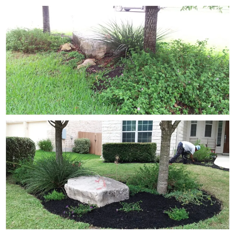 Trusted yard maintenance for beautiful yards in Buda, TX by Soto Brothers Green Magic Lawn Services