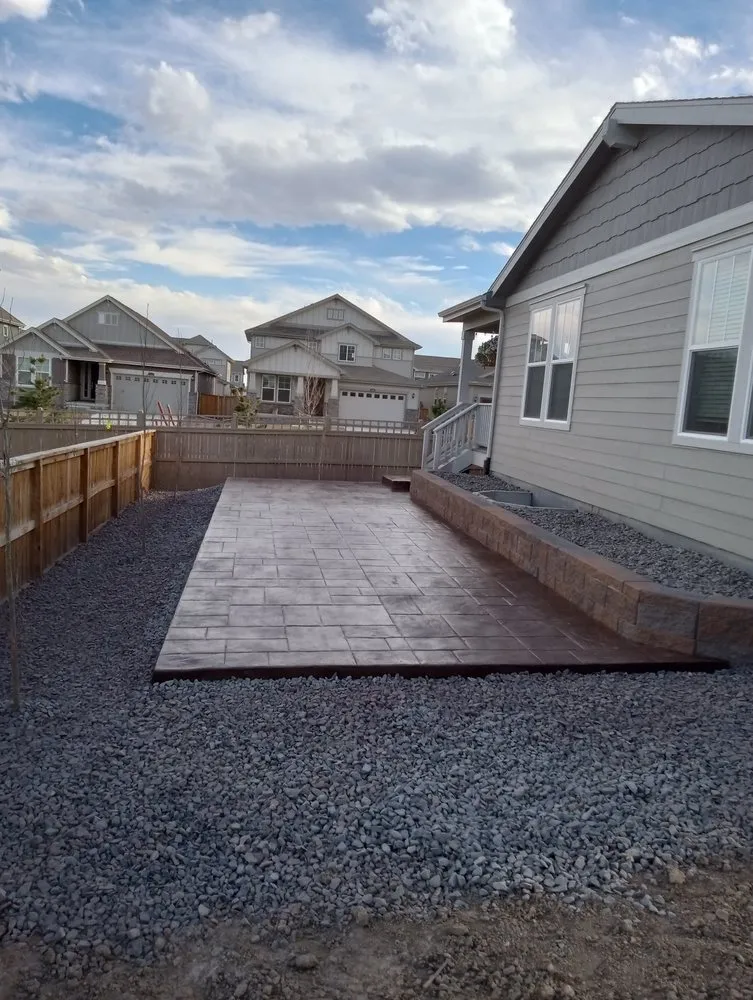 Local residential landscaping in Dacono, CO by Soto's Concrete & Landscaping