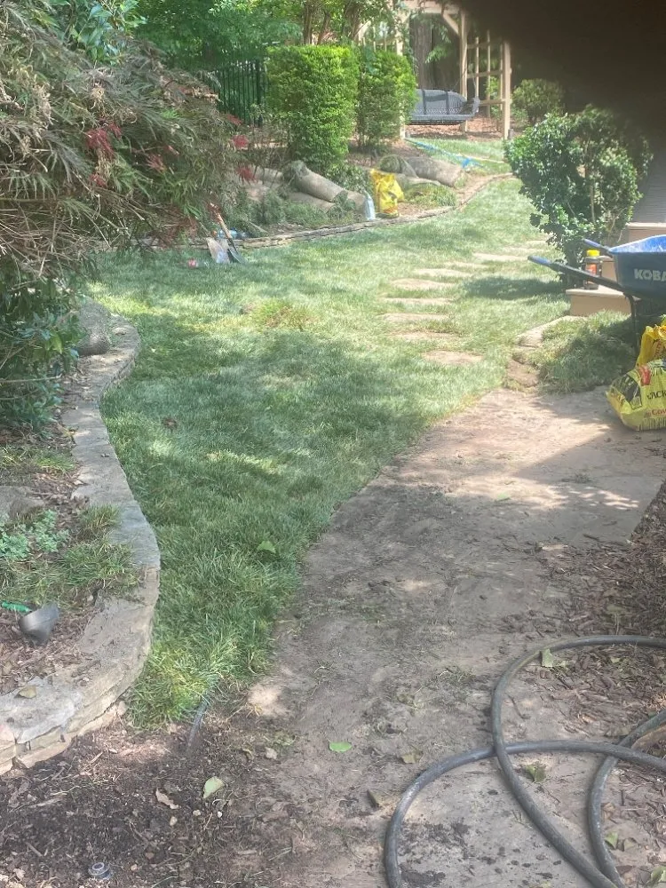 Reliable landscape installation for beautiful yards in Fort Mill, SC by Soto's Green Earth Landscaping