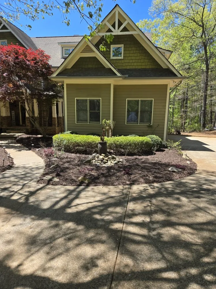 Custom residential landscaping in Bethlehem, GA - Sotos Landscaping