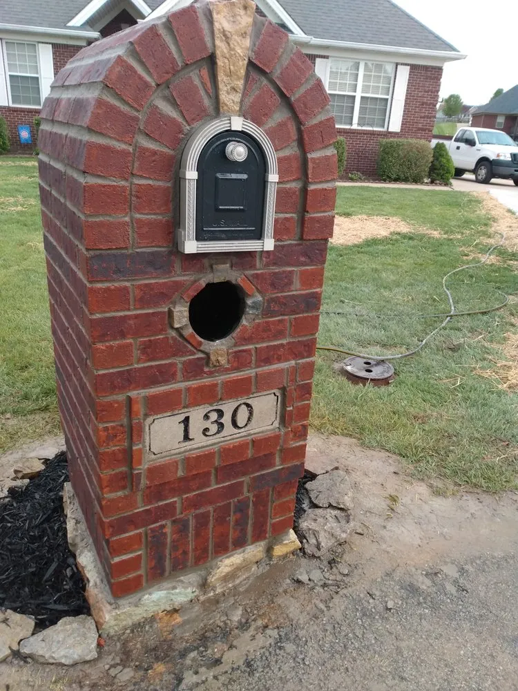 Custom garden landscaping for outdoor upgrades in Bardstown, KY by Sotos Masonry & Restoration